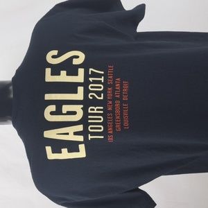 2017 Eagles Hotel California album tour merch Men's XL black rock band t-shirt